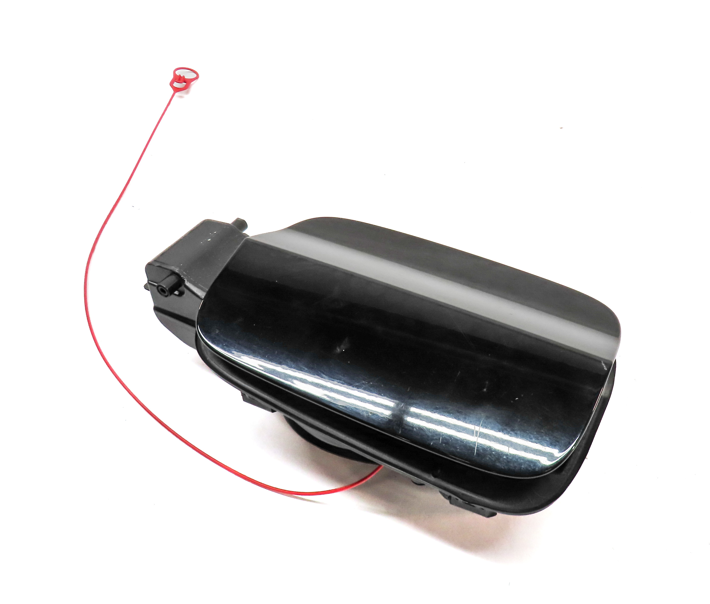 15-18 AUDI A3 S3 8V FUEL TANK FILLER GAS TANK DOOR FLAP COVER w/HOUSING (Black) — exact item pictured